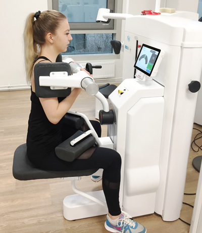 The DAVID technology achieved what regular gym equipment could not