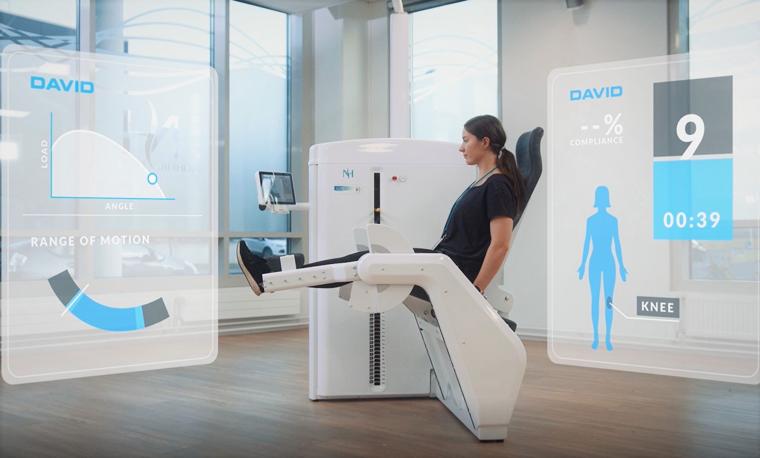 David Machine Medical exercise Hip and Knee Machines - DAVID Singapore
