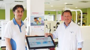 AZ Sint Lucas hospital physiotherapy center with David technology